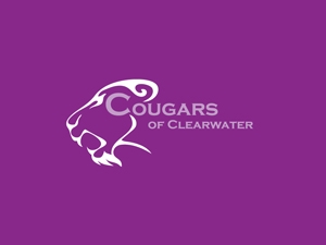 Cougars of Clearwater Logo Design