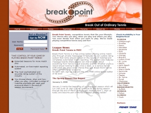 break-point-tennis-website-design