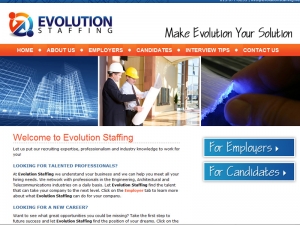 evolution-staffing-website-design